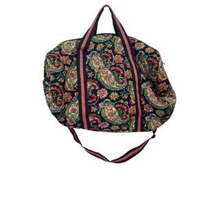 Vera Bradley Sports Duffel Bag in Petal Paisley Pattern